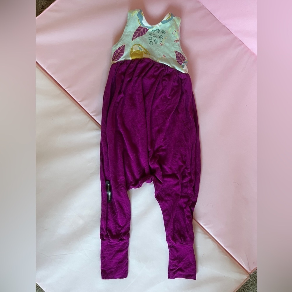 Chickadee Baby Studio handmade baby overalls size 6-12 months